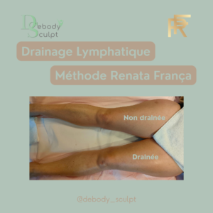 Drainage lymphatique Renata França Jambes