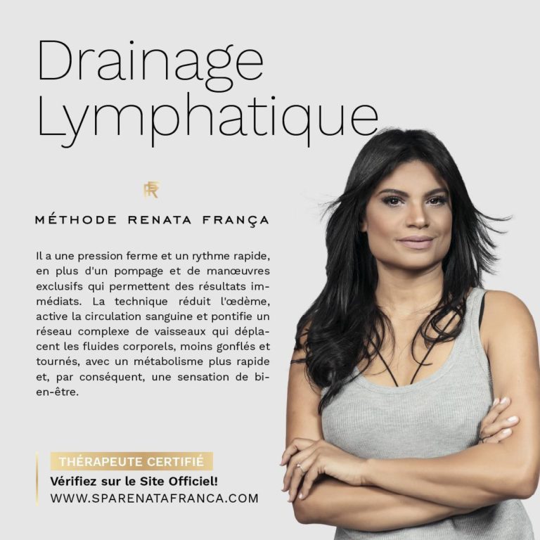 Drainage lymphatique Méthode Renata França