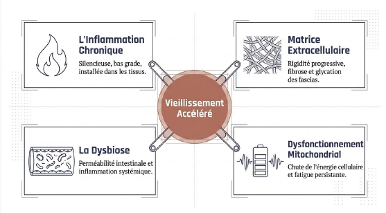 Matrice des causes du vieillissement accéléré